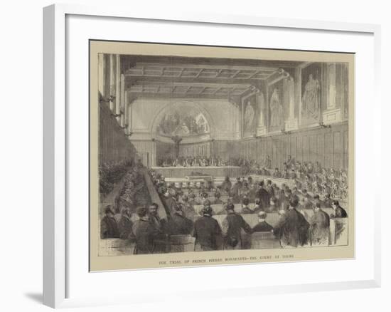 The Trial of Prince Pierre Bonaparte, the Court at Tours-Godefroy Durand-Framed Giclee Print