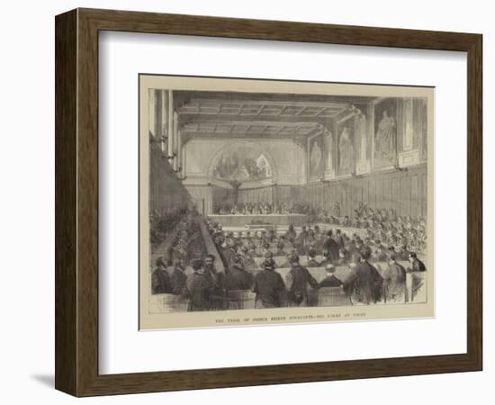 The Trial of Prince Pierre Bonaparte, the Court at Tours-Godefroy Durand-Framed Giclee Print