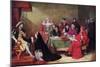 The Trial of Queen Catherine, 19th Century-Henry Nelson O'Neil-Mounted Giclee Print