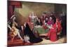 The Trial of Queen Catherine, 19th Century-Henry Nelson O'Neil-Mounted Giclee Print