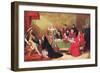 The Trial of Queen Catherine, Illustration from 'Hutchinson's History of the Nations', c.1910-Henry Nelson O'Neil-Framed Giclee Print