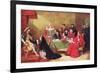 The Trial of Queen Catherine, Illustration from 'Hutchinson's History of the Nations', c.1910-Henry Nelson O'Neil-Framed Giclee Print