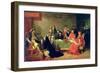 The Trial of Queen Catherine of Aragon, 1848 (Oil on Canvas)-Henry Nelson O'Neil-Framed Giclee Print