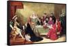 The Trial of Queen Catherine-Henry O'Neill-Framed Stretched Canvas