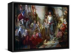The Trial of Sir William Wallace, 1925-William Bell Scott-Framed Stretched Canvas