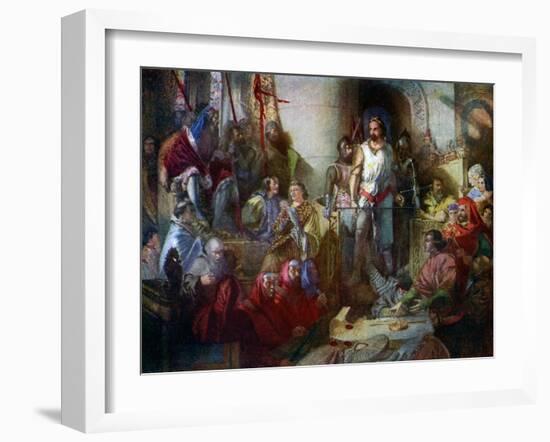 The Trial of Sir William Wallace, 1925-William Bell Scott-Framed Giclee Print