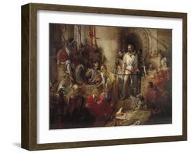 The Trial of Sir William Wallace at Westminster, C1831-1890-William Bell Scott-Framed Giclee Print