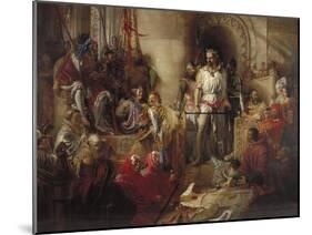 The Trial of Sir William Wallace at Westminster, C1831-1890-William Bell Scott-Mounted Giclee Print