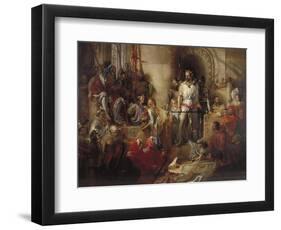 The Trial of Sir William Wallace at Westminster, C1831-1890-William Bell Scott-Framed Giclee Print