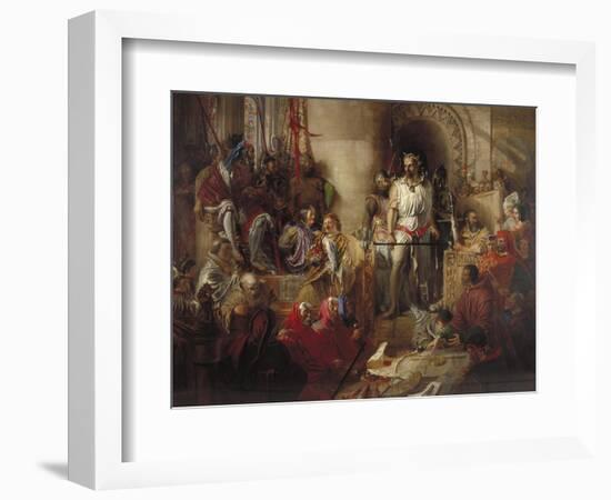 The Trial of Sir William Wallace at Westminster, C1831-1890-William Bell Scott-Framed Giclee Print