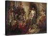 The Trial of Sir William Wallace at Westminster, C1831-1890-William Bell Scott-Stretched Canvas