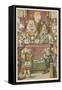 The Trial of the Knave-John Tenniel-Framed Stretched Canvas