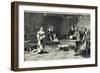 The Trial of the Marriage Between Henry VIII and Catherine of Aragon Which Ends in Divorce-null-Framed Photographic Print