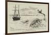 The Trial of the Nordenfelt Submarine Boat at Landskrona-Sydney Prior Hall-Framed Giclee Print