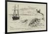 The Trial of the Nordenfelt Submarine Boat at Landskrona-Sydney Prior Hall-Framed Giclee Print