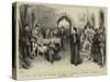 The Trial Scene from the Merchant of Venice as Performed at Oxford by Members of the Philothespian-null-Stretched Canvas