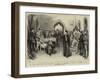 The Trial Scene from the Merchant of Venice as Performed at Oxford by Members of the Philothespian-null-Framed Giclee Print