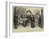 The Trial Scene from the Merchant of Venice as Performed at Oxford by Members of the Philothespian-null-Framed Giclee Print