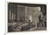 The Trial Scene in A Winter's Tale, at the Alexandra Theatre, Liverpool-null-Framed Giclee Print