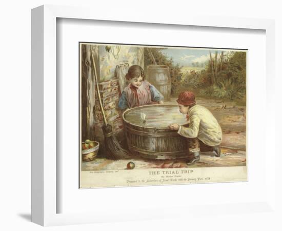 The Trial Trip-Myles Birket Foster-Framed Giclee Print