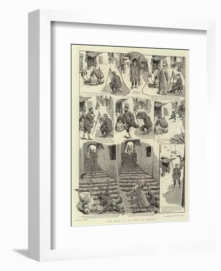 The Trials of an Artist in Tangier-William Ralston-Framed Giclee Print