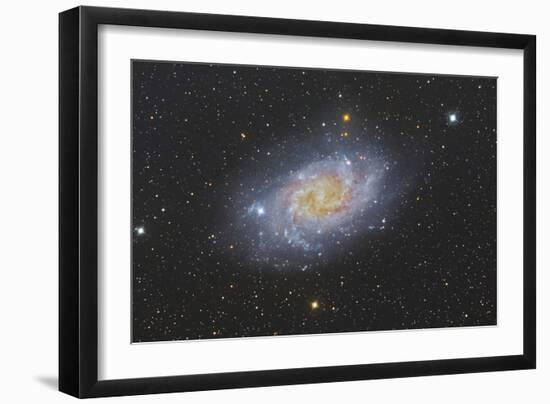 The Triangulum Galaxy, also known as Messier 33-null-Framed Photographic Print