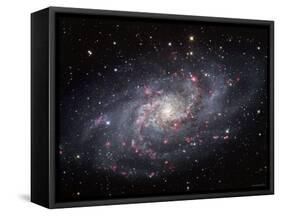 The Triangulum Galaxy-Stocktrek Images-Framed Stretched Canvas