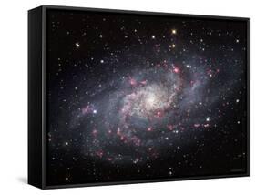 The Triangulum Galaxy-Stocktrek Images-Framed Stretched Canvas