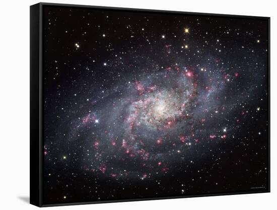 The Triangulum Galaxy-Stocktrek Images-Framed Stretched Canvas