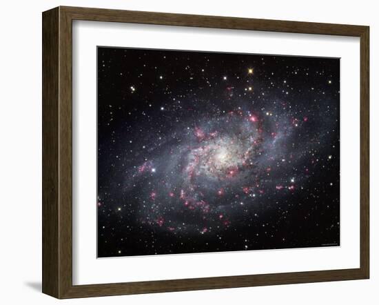 The Triangulum Galaxy-Stocktrek Images-Framed Premium Photographic Print