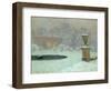 The Trianon Under Snow, c.1905-Henri Eugene Augustin Le Sidaner-Framed Giclee Print