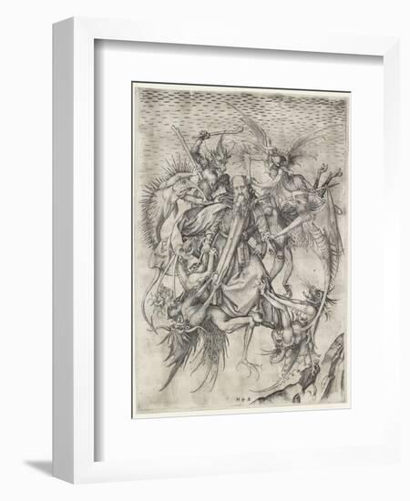 The Tribulations of St Anthony-Martin Schongauer-Framed Giclee Print