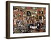 The Tribuna of the Uffizi by Johann Zoffany-Johann Zoffany-Framed Giclee Print