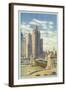 The Tribune Tower, Chicago-null-Framed Art Print