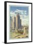 The Tribune Tower, Chicago-null-Framed Art Print