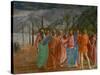 The Tribute Money, 1415-1428-Masaccio-Stretched Canvas