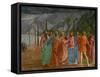 The Tribute Money, 1415-1428-Masaccio-Framed Stretched Canvas