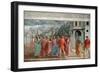 The Tribute Money, 1425-Masaccio Tommaso-Framed Premium Giclee Print