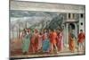 The Tribute Money, 1425-Masaccio Tommaso-Mounted Giclee Print