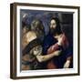 The Tribute Money, 1560-1568-Titian (Tiziano Vecelli)-Framed Giclee Print