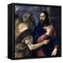 The Tribute Money, 1560-1568-Titian (Tiziano Vecelli)-Framed Stretched Canvas