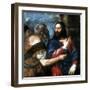 The Tribute Money, 1560-1568-Titian (Tiziano Vecelli)-Framed Giclee Print