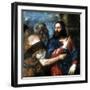 The Tribute Money, 1560-1568-Titian (Tiziano Vecelli)-Framed Giclee Print
