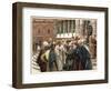 The Tribute Money, C1890-James Jacques Joseph Tissot-Framed Giclee Print