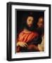 The Tribute Money: Christ and the Pharisee Give Unto Caesar-Titian (Tiziano Vecelli)-Framed Giclee Print