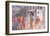 The Tribute Money, from the Brancacci Chapel, c.1426-Tommaso Masaccio-Framed Giclee Print