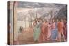 The Tribute Money, from the Brancacci Chapel, c.1426-Tommaso Masaccio-Stretched Canvas