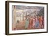 The Tribute Money, from the Brancacci Chapel, c.1426-Tommaso Masaccio-Framed Giclee Print