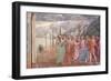 The Tribute Money, from the Brancacci Chapel, c.1426-Tommaso Masaccio-Framed Giclee Print