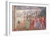 The Tribute Money, from the Brancacci Chapel, c.1426-Tommaso Masaccio-Framed Giclee Print